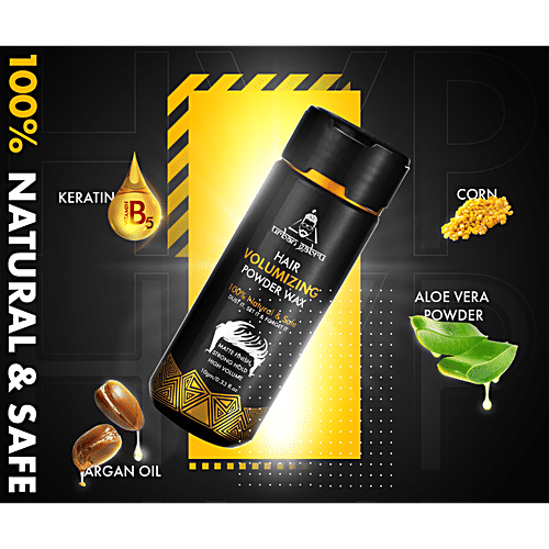 urban gabru Hair Volumizing Powder Wax - For Men, Matte Finish, 24 Hours Strong Hold, 10 g  