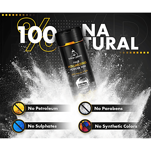 urban gabru Hair Volumizing Powder Wax - For Men, Matte Finish, 24 Hours Strong Hold, 10 g  