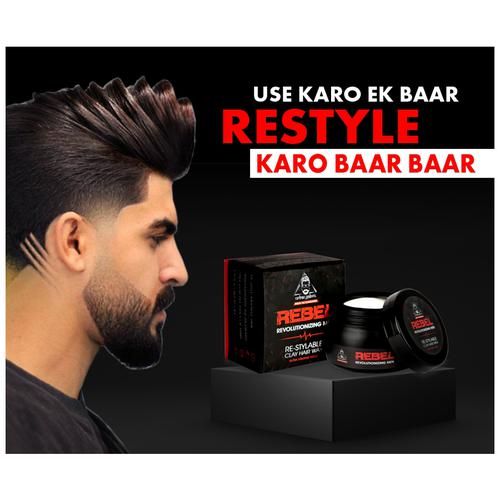 Buy urban gabru Rebel Revolutionizing Hair Styling Clay Wax - For Men ...