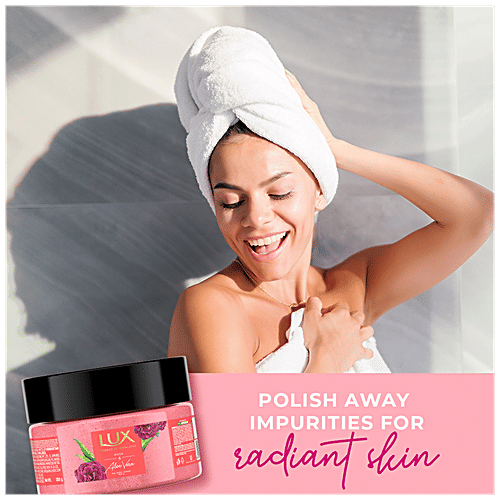 Buy Lux Gel Body Scrub Rose & Aloevera, Essence Of Himalayas Online