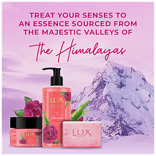 Buy Lux Brightening Body Wash Rose & Aloe Vera, For Soft & Smooth