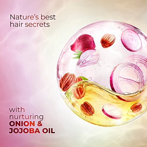 Sunsilk Onion & Jojoba Oil Blends Shampoo, 700 ml Hairfall Resist Shampoo, No Added Parabens