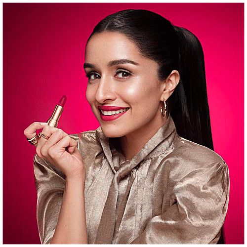 MyGlamm Treasure IT Suede Matte Lipstick - With Vitamin E, Long-Wear Formula, 4.2 g Love Amore 