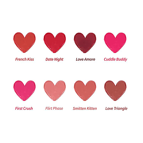 MyGlamm Treasure IT Suede Matte Lipstick - With Vitamin E, Long-Wear Formula, 4.2 g Love Triangle 