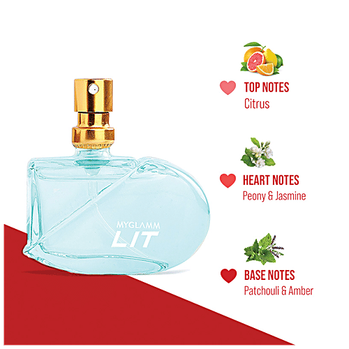 MyGlamm LIT XOXO Fragrance - Long Lasting Aroma, 25 ml Dreamy