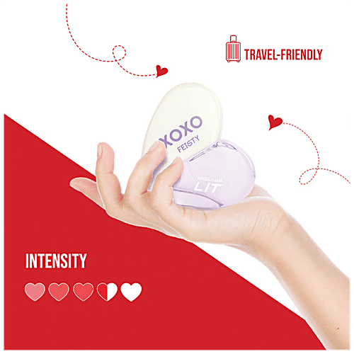 MyGlamm LIT XOXO Fragrance - Long Lasting Aroma, 25 ml Feisty