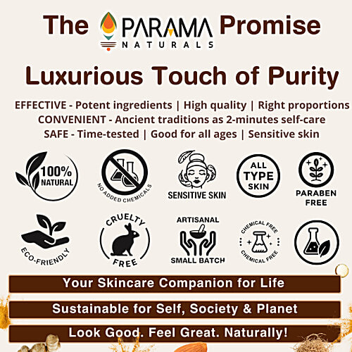 Parama Naturals Clarifying Face & Soothing Body Butter - With Neem For Sensitive Itchy Skin, 31 g  