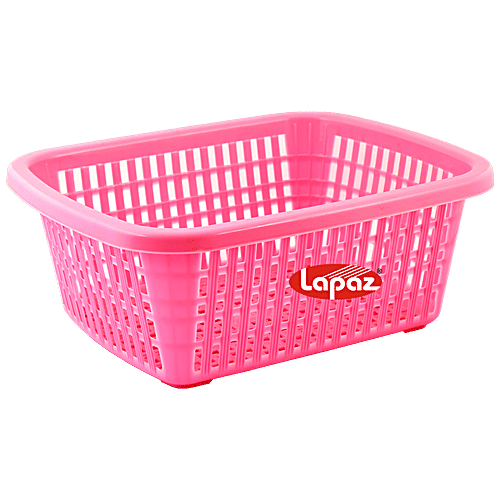 Buy Lapaz Kitchen Basket No.22, Plastic, Lightweight, Strong