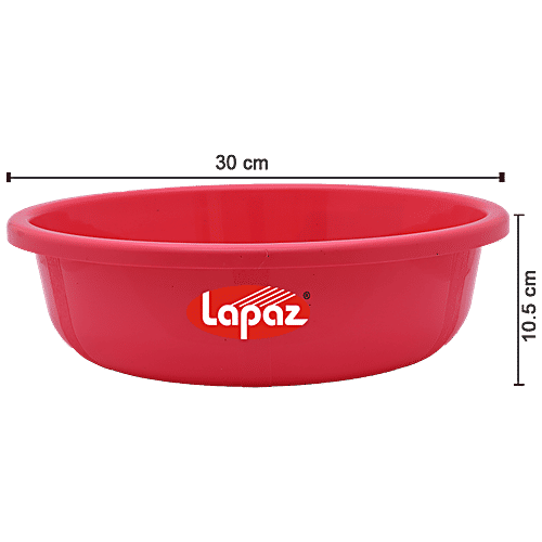 Buy Lapaz Tub No.14, Plastic, Strong & Durable, Pink Online at Best