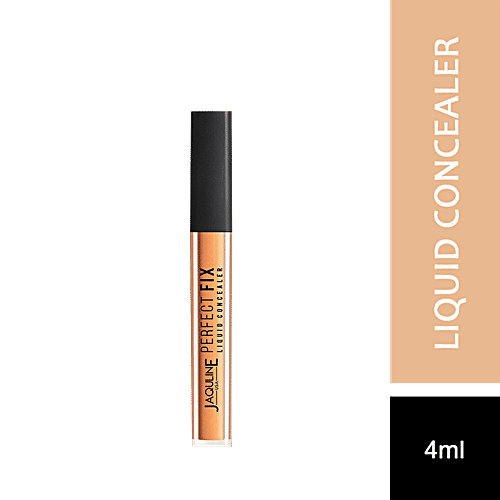 Jaquline USA Perfect Fix Liquid Concealer - Lightweight, Waterproof, 4 ml Warm Sand 03 