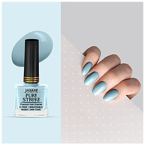 Buy Jaquline USA Pure Stroke Nail Enamel Breathable, NonToxic Online