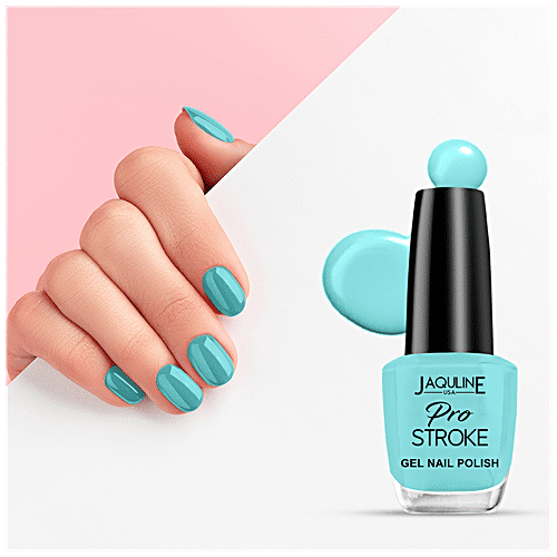 Jaquline USA Pro Stroke Gel Nail Polish - Long-Lasting, 15 ml Beach Please 05 