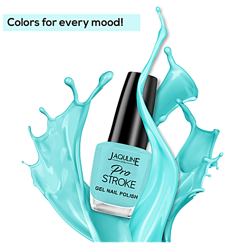 Jaquline USA Pro Stroke Gel Nail Polish - Long-Lasting, 15 ml Beach Please 05 