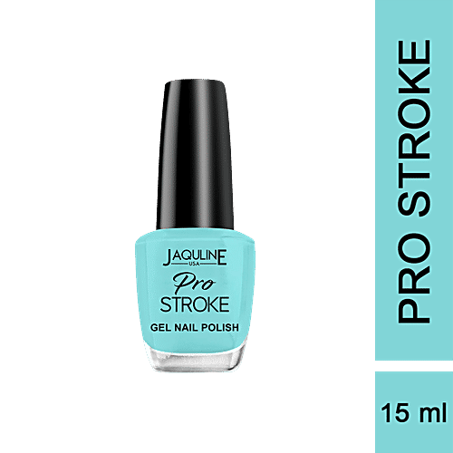 Jaquline USA Pro Stroke Gel Nail Polish - Long-Lasting, 15 ml Beach Please 05 