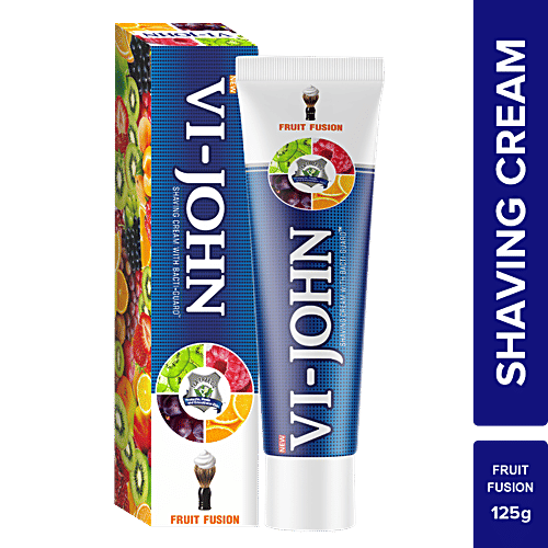 Buy VIJOHN Fruit Fusion Shaving Cream With BactiGuard, Refreshes