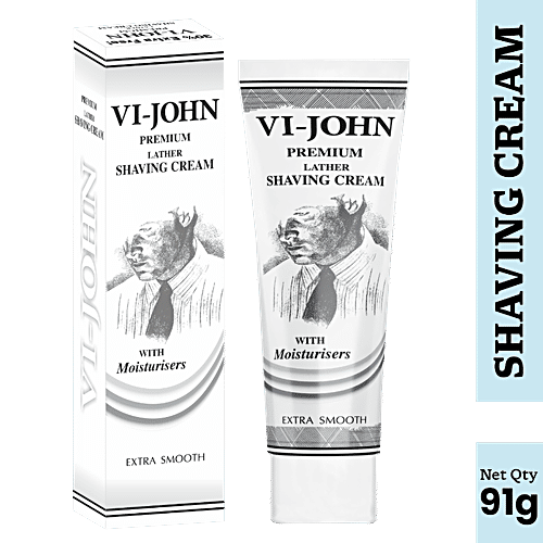 Buy VIJOHN Premium Lather Shaving Cream With Moisturisers, Extra