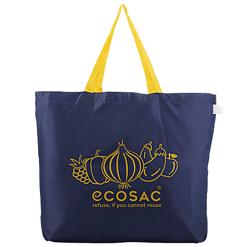Buy ECOSAC Vegetable Bag Durable, Navy Blue Online at Best Price of Rs 99 bigbasket
