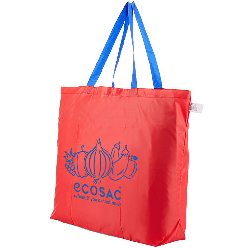 Buy ECOSAC Vegetable Bag Durable, Red Online at Best Price of Rs 109