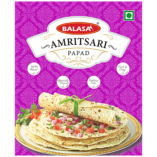 Balasa Amritsari Papad - Fresh, Crispy, Traditional Taste, 200 g  