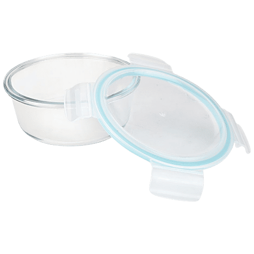 Buy bb home Glass Lunch Box/ Storage Borosilicate Container With Lid