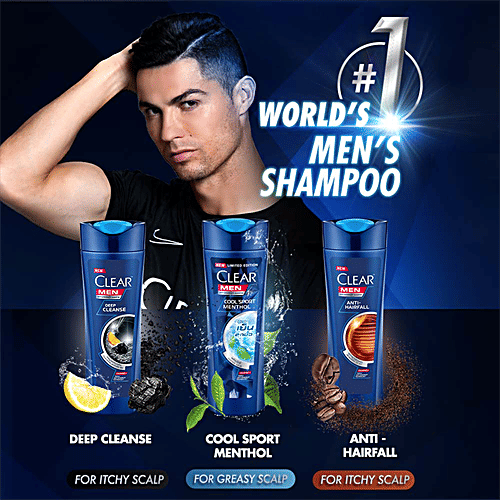 Buy Clear Men Clear Men Cool Sport Menthol AntiDandruff Shampoo with