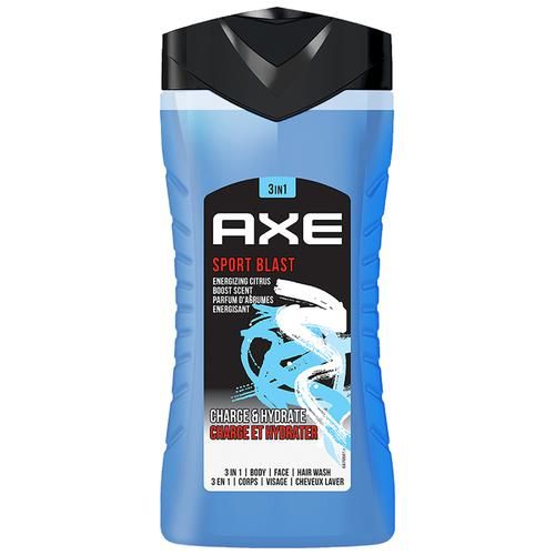 Buy Axe Sports 3 In Blast Body Wash - For Men, Energizing Scent, Long-Lasting Fragrance Online at Best Price of Rs 146.25 bigbasket