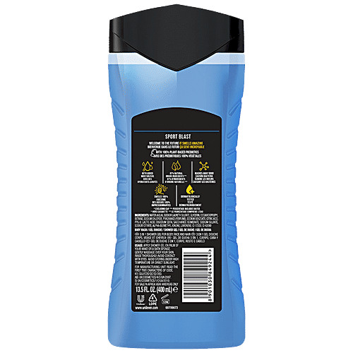 Buy Axe Sports XL Blast Body Wash For Men, Energizing Citrus Boost