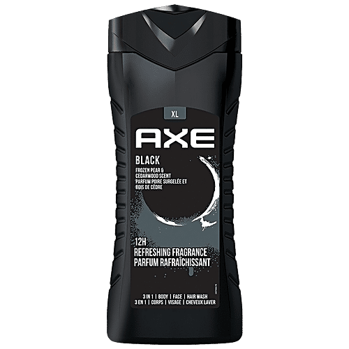 Buy Axe Black XL Body Wash For Men, Frozen Pear & Cedarwood Scent