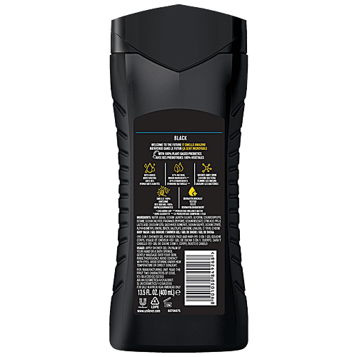 Buy Axe Black XL Body Wash For Men, Frozen Pear & Cedarwood Scent