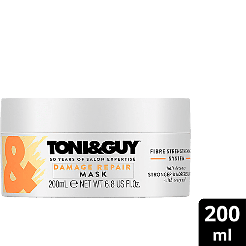 Toni&Guy Toni & Guy Damage Repair Hair Mask, Intense Nourishing & Repair Formula, 200ml, 200 ml  