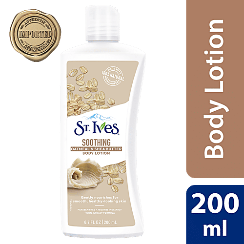 Buy St.Ives Lotions Soothing Body Lotion Oatmeal & Shea Butter, 100