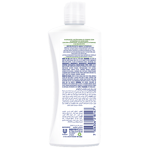 St.Ives Hydrating Body Lotion - Vitamin E & Avocado, 100% Natural Moisturiser, 200 ml  