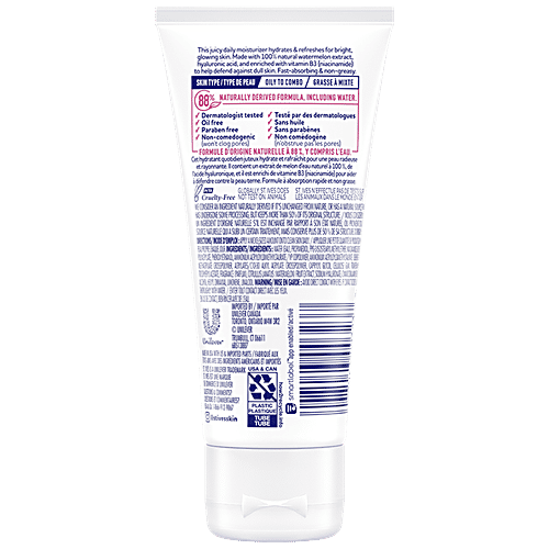 St.Ives St.Ives Hydrate & Glow Watermelon Face Moisturizer, 100% Natural Extracts, 85 g, 85 g  