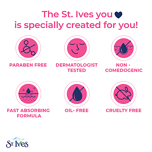 St.Ives St.Ives Hydrate & Glow Watermelon Face Moisturizer, 100% Natural Extracts, 85 g, 85 g  