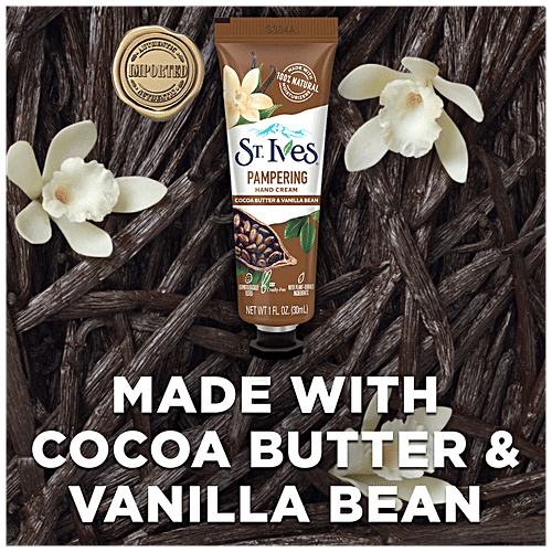Buy St.Ives Pampering Hand Cream Cocoa Butter & Vanilla Bean, Cruelty