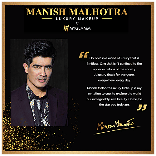 MyGlamm Soft Matte Lipstick - Highly Pigmented, Full Coverage, Manish Malhotra Beauty, 4 g Flirty Fuchsia