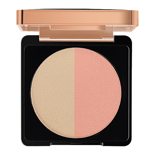 Buy MyGlamm Blush Highlighter Duo Long Wear Formula, Luminous Effect