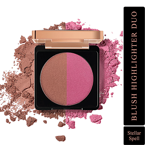 Buy MyGlamm Blush Highlighter Duo Long Wearing Formula, Manish