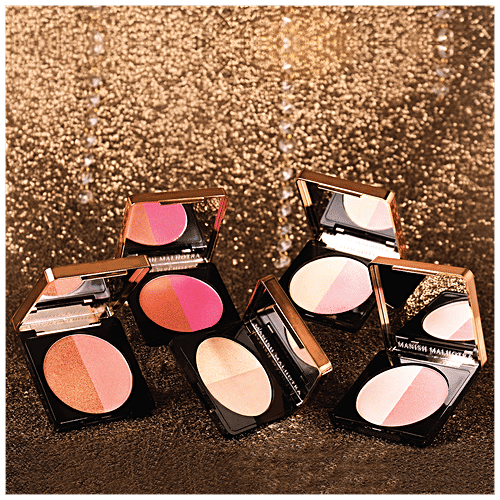 MyGlamm Blush Highlighter Duo - Long Wearing Formula, Manish Malhotra Beauty, 9 g Secret Glam 