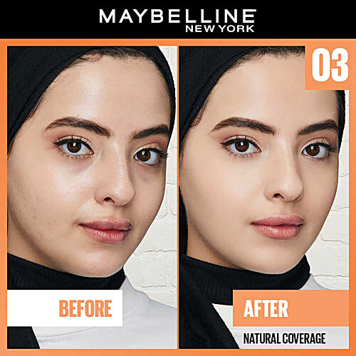 Maybelline New York Fit Me Fresh Tint - With Vitamin C, SPF 50, Natural Coverage, For Daily Use, 30 ml Shade 03