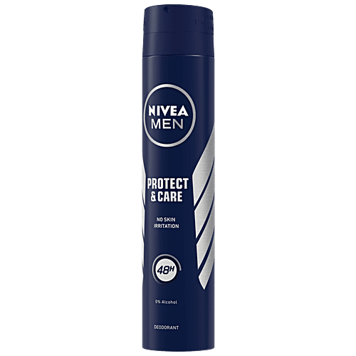 Buy Nivea Men Deodorant Protect & Care, Non Antiperspirant, No Skin