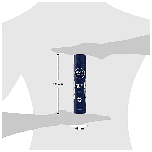 Buy Nivea Men Deodorant Protect & Care, Non Antiperspirant, No Skin