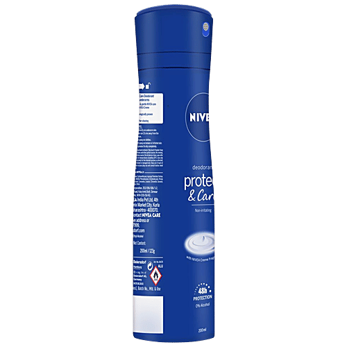 Buy Nivea Deodorant Protect & Care, For Women, Non Antiperspirant, No