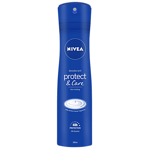 Buy NIVEA Deodorant Protect & Care, For Women, Non Antiperspirant, No