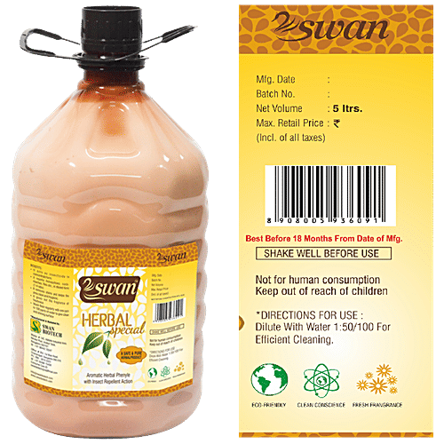 Buy Swan Herbal Special Deodorant Floor Cleaner Removes Tough Stains