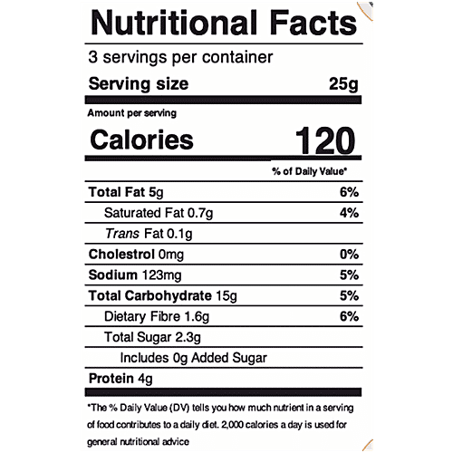 Sugar Watchers Quinoa Healthy Baked Chips - Cheese, Low GI, Diabetic Friendly, 75 g  