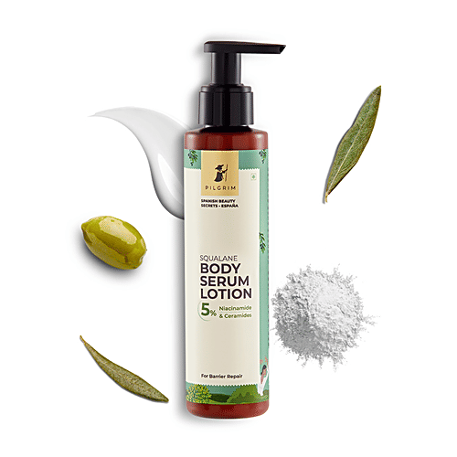 Buy PILGRIM Squalane Body Serum Lotion 5 Niacinamide & Ceramides