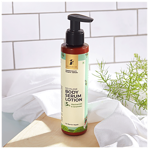 Buy PILGRIM Squalane Body Serum Lotion 5 Niacinamide & Ceramides