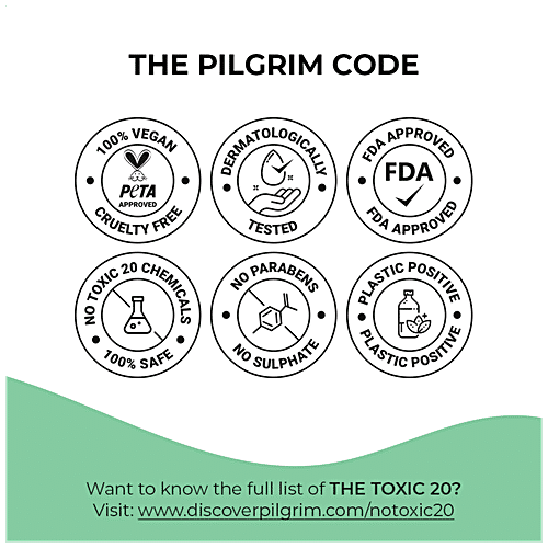 Pilgrim Squalane Body Serum Lotion - For Exfoliation & Moisturisation, 150 ml  