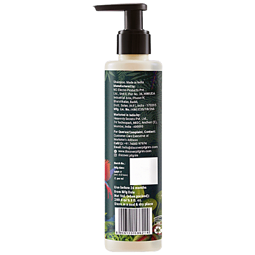 Buy PILGRIM Patua & Keratin Strengthening Shampoo For Dry & Frizzy